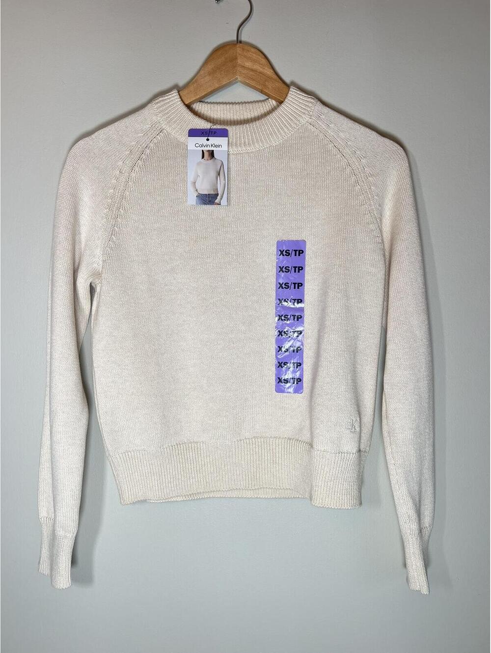 NWT Calvin Klein Pullover Crewneck Sweater Women's XS
